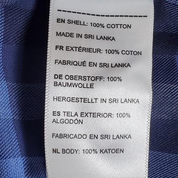 UNTUCKit Walton WF Men's Button Up Shirt Large Long Sleeve Blue Plaid - Picture 10 of 14